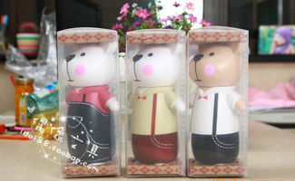 可愛小熊儲(chǔ)錢罐 韓國(guó)文具中的萌趣之選